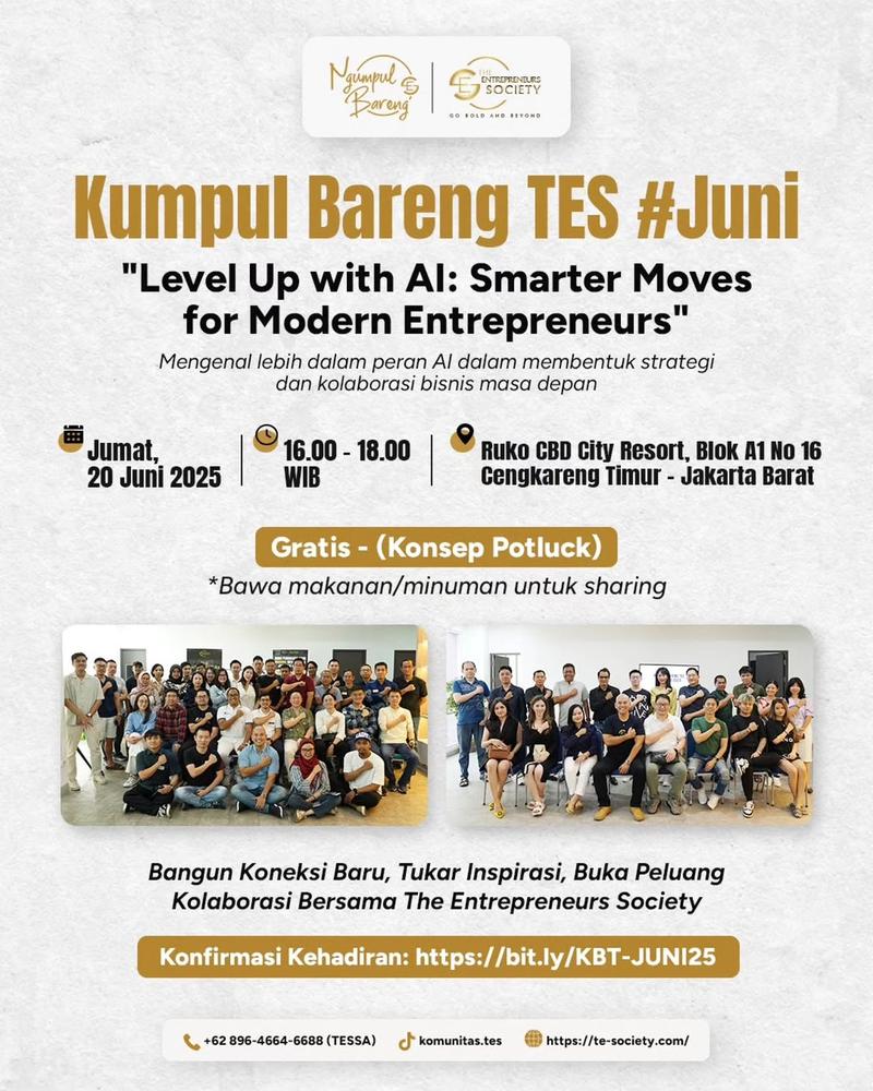 Speaking & community event poster 35